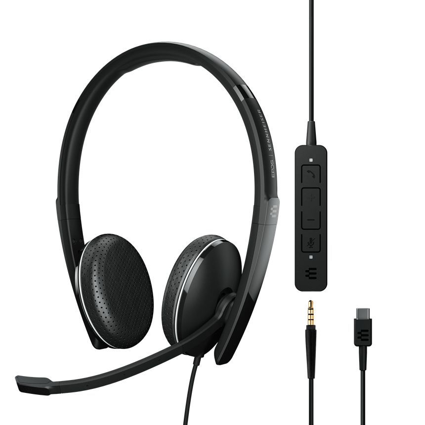 Sennheiser / EPOS ADAPT 165 USB-C II Headset Black Sennheiser / EPOS ADAPT 165 USB-C II Headset Black