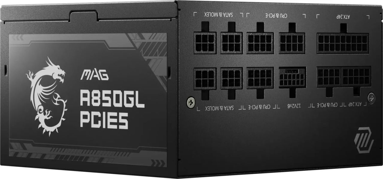 Msi 850W 80+ Gold MAG A850GL PCIE5 Msi 850W 80+ Gold MAG A850GL PCIE5