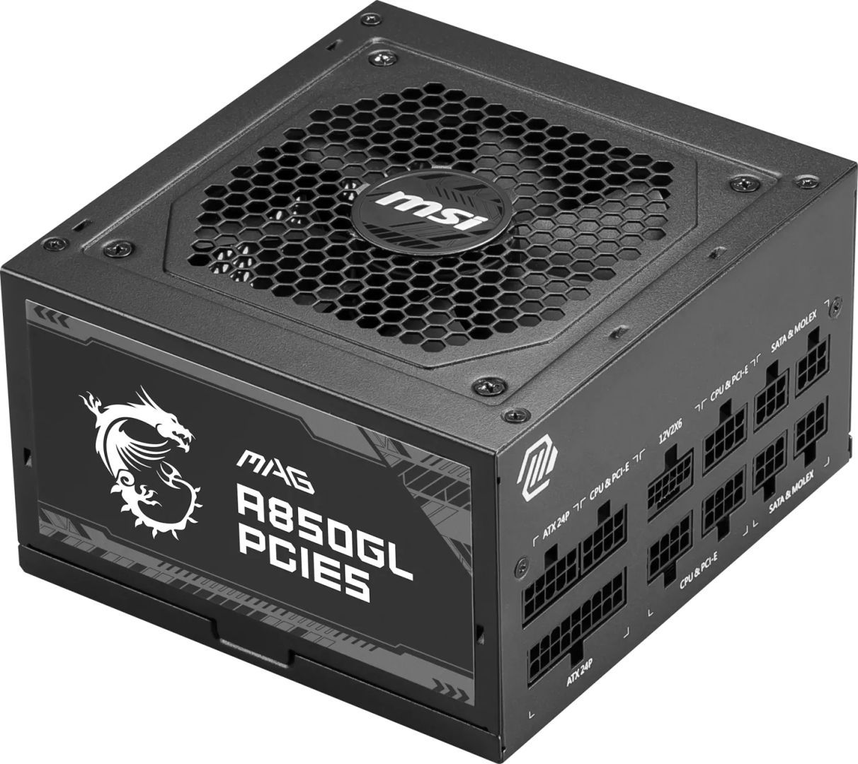 Msi 850W 80+ Gold MAG A850GL PCIE5 Msi 850W 80+ Gold MAG A850GL PCIE5