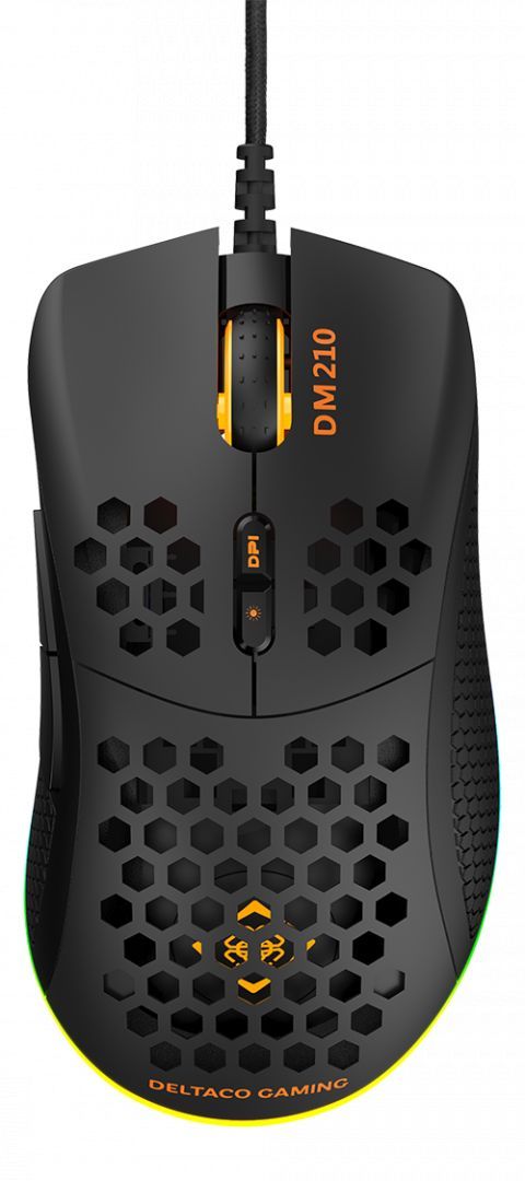Deltaco GAM-108 DM210 Ultra Light gaming mouse Black Deltaco GAM-108 DM210 Ultra Light gaming mouse Black