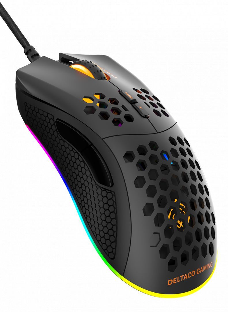 Deltaco GAM-108 DM210 Ultra Light gaming mouse Black Deltaco GAM-108 DM210 Ultra Light gaming mouse Black
