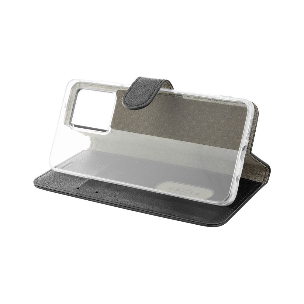 FIXED Opus oldalranyíló telefontok a Motorola Moto G84 készülékhez, fekete FIXED Opus oldalranyíló telefontok a Motorola Moto G84 készülékhez, fekete