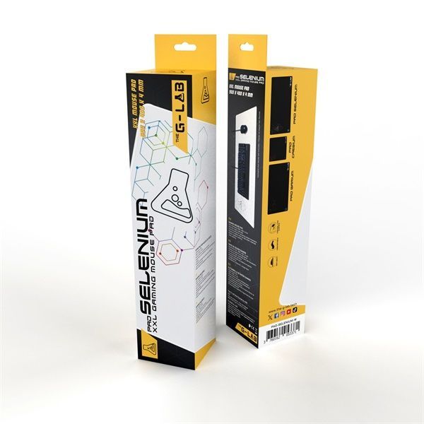 The G-Lab Pad Selenium Egérpad White The G-Lab Pad Selenium Egérpad White