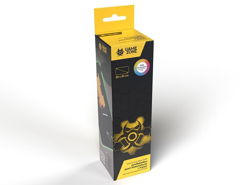 Tracer GameZone Maxi RGB Egérpad Black Tracer GameZone Maxi RGB Egérpad Black