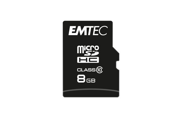 Emtec 8GB microSDHC Classic Class 10 U1 + adapterrel Emtec 8GB microSDHC Classic Class 10 U1 + adapterrel