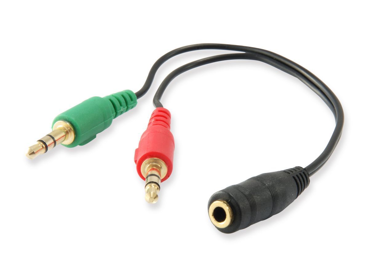 EQuip Audio Split Cable Black EQuip Audio Split Cable Black