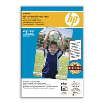 HP Advanced 250g 10x15cm 25db Fényes Fotópapír HP Advanced 250g 10x15cm 25db Fényes Fotópapír