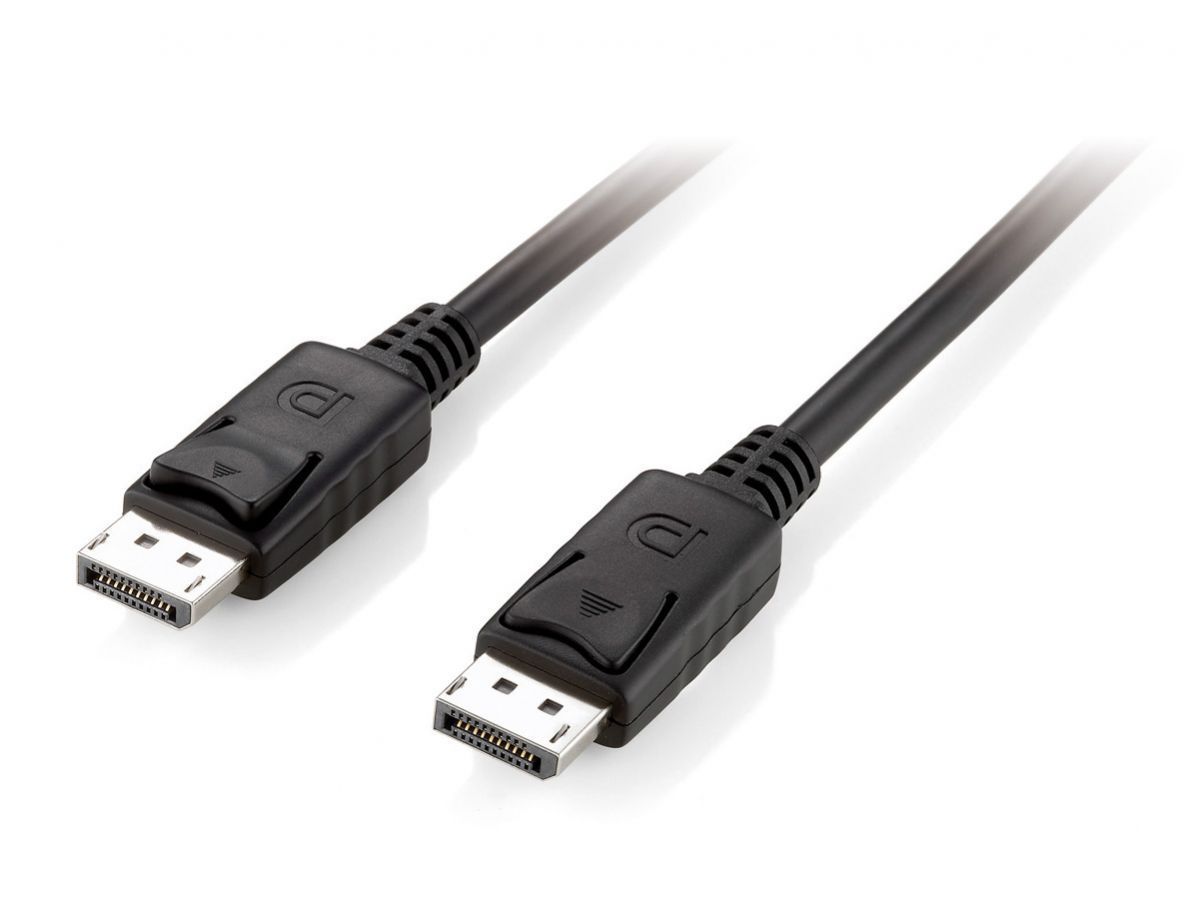 EQuip DisplayPort 1.2 4K/60Hz Cable 2m Black EQuip DisplayPort 1.2 4K/60Hz Cable 2m Black