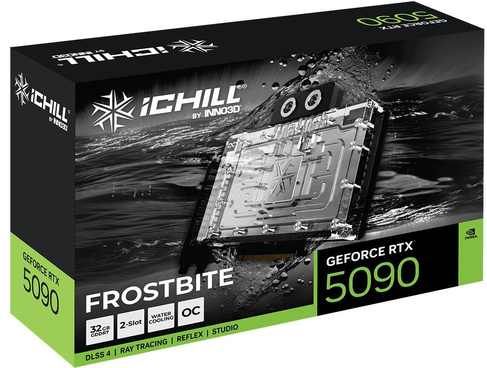 Inno3D GeForce RTX5090 32GB GDDR7 iChill Frostbite