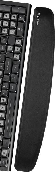 Speedlink Sateen Ergonomic Wrist Rest Black Speedlink Sateen Ergonomic Wrist Rest Black