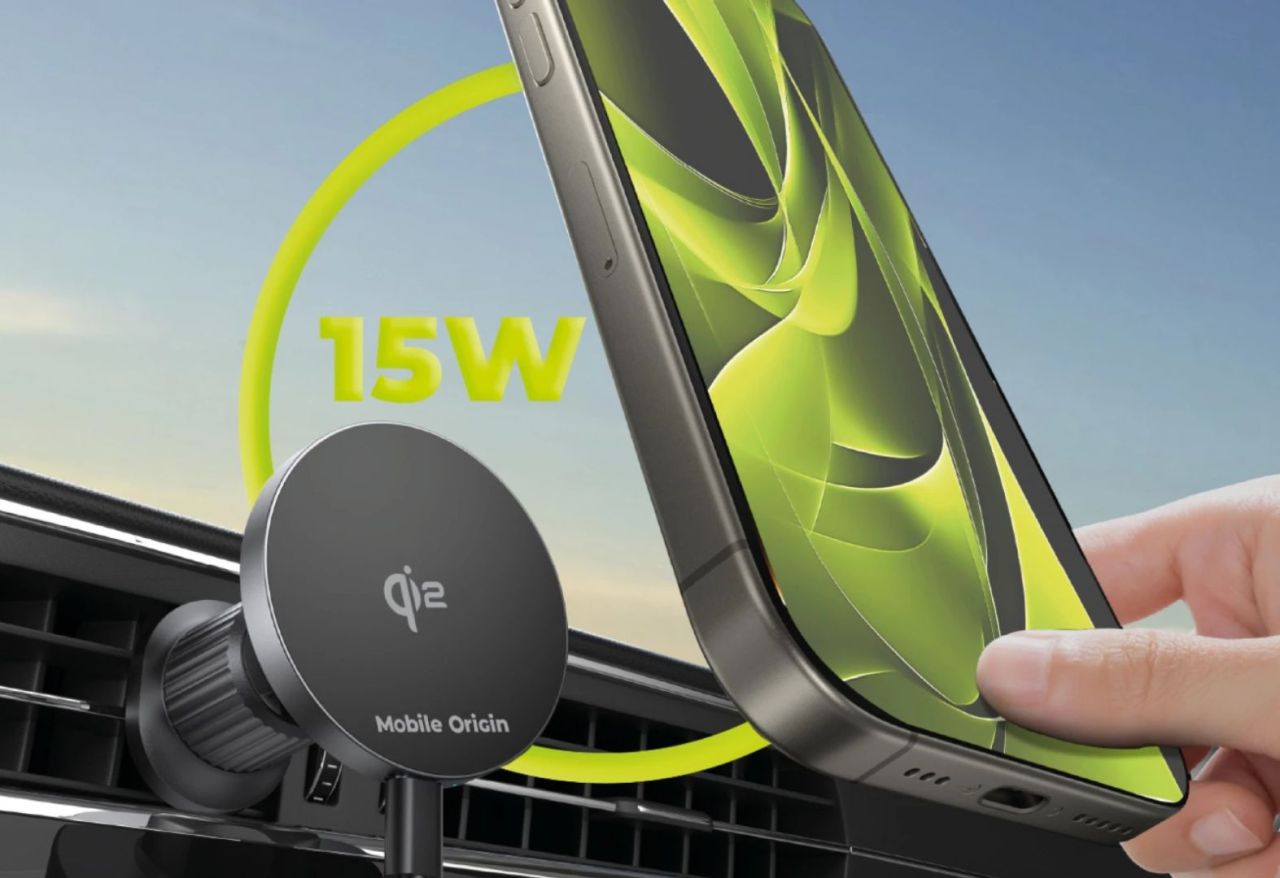 Mobile Origin Wireless Metal Car Charger CA14 Mobile Origin Wireless Metal Car Charger CA14