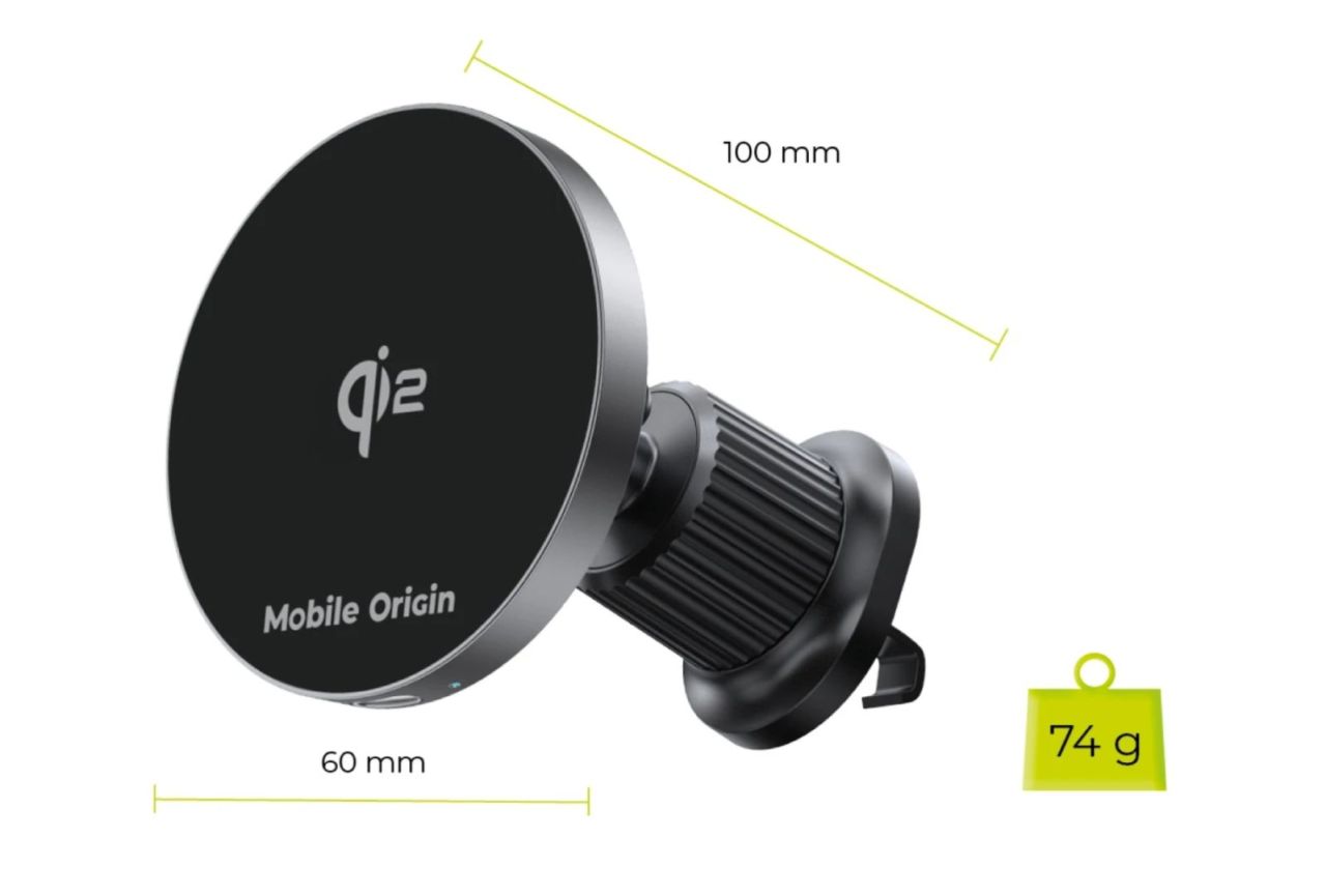 Mobile Origin Wireless Metal Car Charger CA14 Mobile Origin Wireless Metal Car Charger CA14