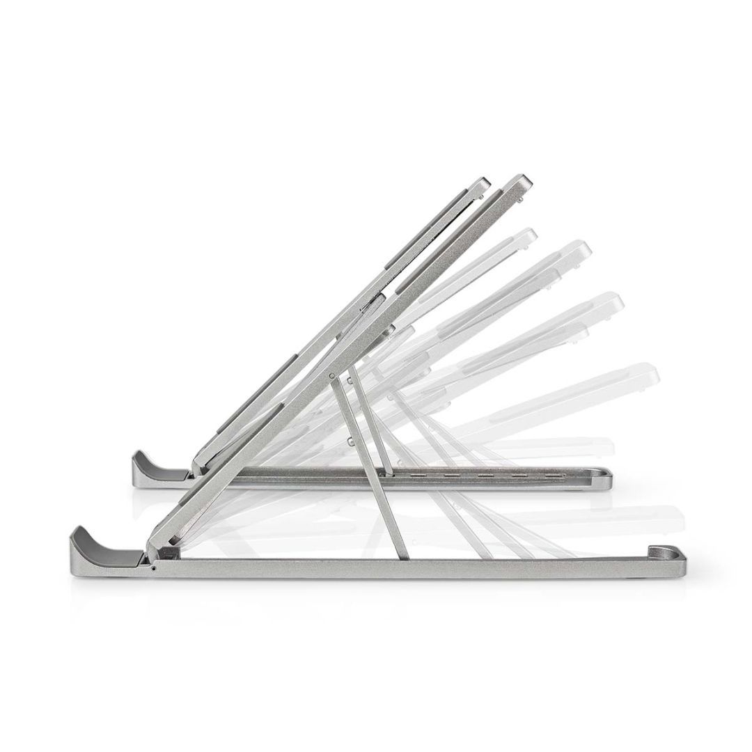 Nedis NBSTND100SI Notebook Stand Silver Nedis NBSTND100SI Notebook Stand Silver