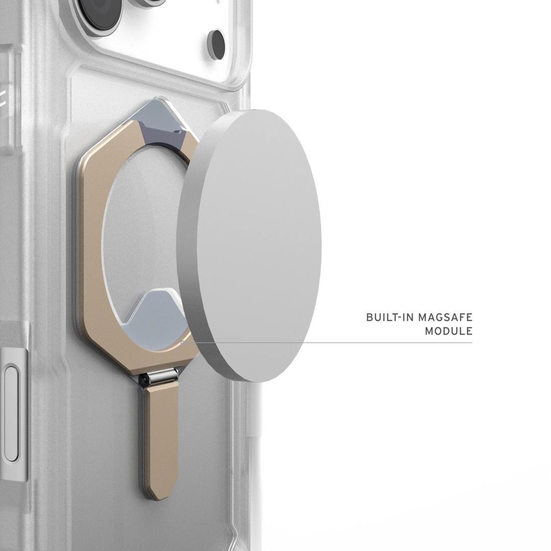UAG Plasma XTE Magsafe case for iPhone 17 Pro Max Clear/Titanium UAG Plasma XTE Magsafe case for iPhone 17 Pro Max Clear/Titanium