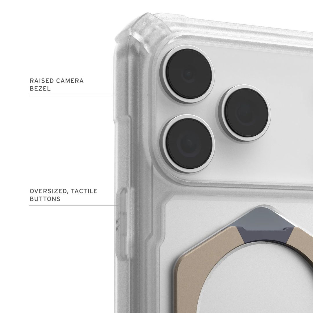 UAG Plasma XTE Magsafe case for iPhone 17 Pro Max Clear/Titanium UAG Plasma XTE Magsafe case for iPhone 17 Pro Max Clear/Titanium
