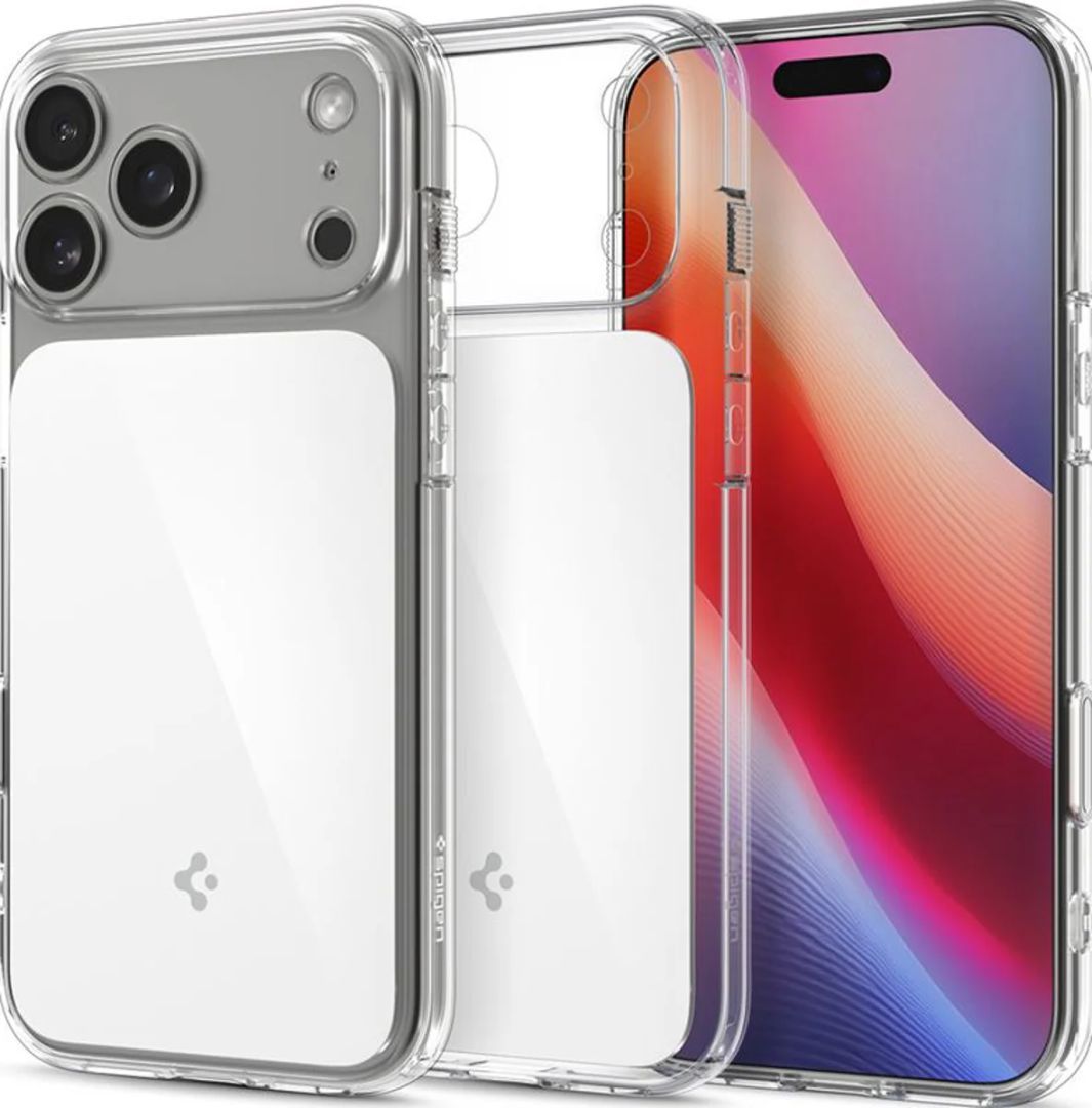 Spigen Ultra Hybrid T MagSafe case for iPhone 17 Pro Glossy White