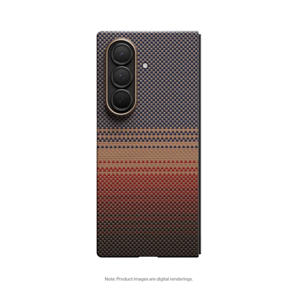 Pitaka Ultra-Slim Case for Samsung Galaxy Z Fold 7 Sunset