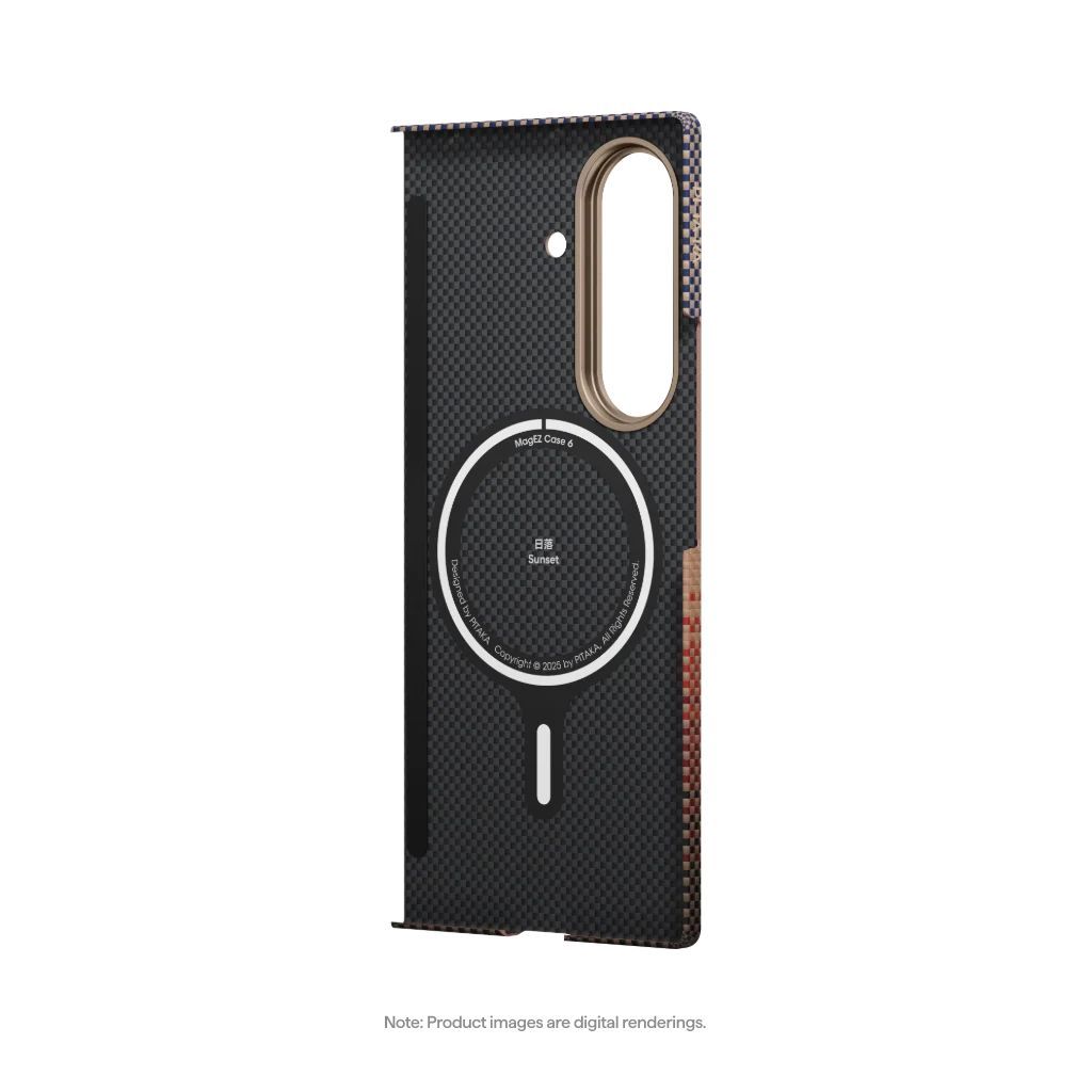 Pitaka Ultra-Slim Case for Samsung Galaxy Z Fold 7 Sunset