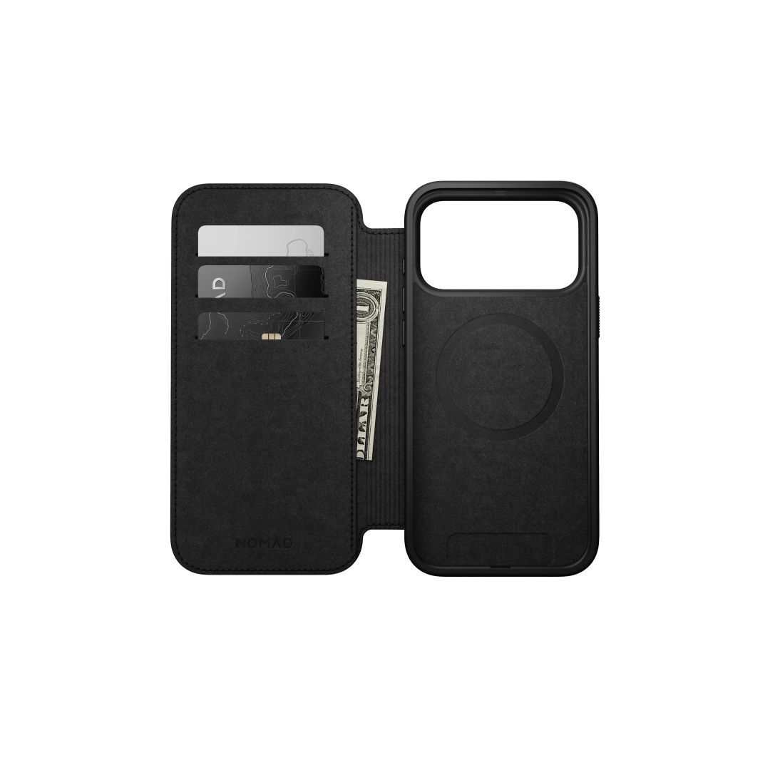 Nomad Modern Leather Folio for iPhone 17 Pro Max English Tan Nomad Modern Leather Folio for iPhone 17 Pro Max English Tan