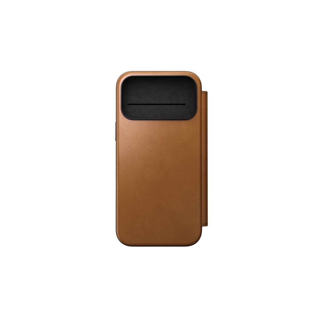 Nomad Modern Leather Folio for iPhone 17 Pro Max English Tan Nomad Modern Leather Folio for iPhone 17 Pro Max English Tan