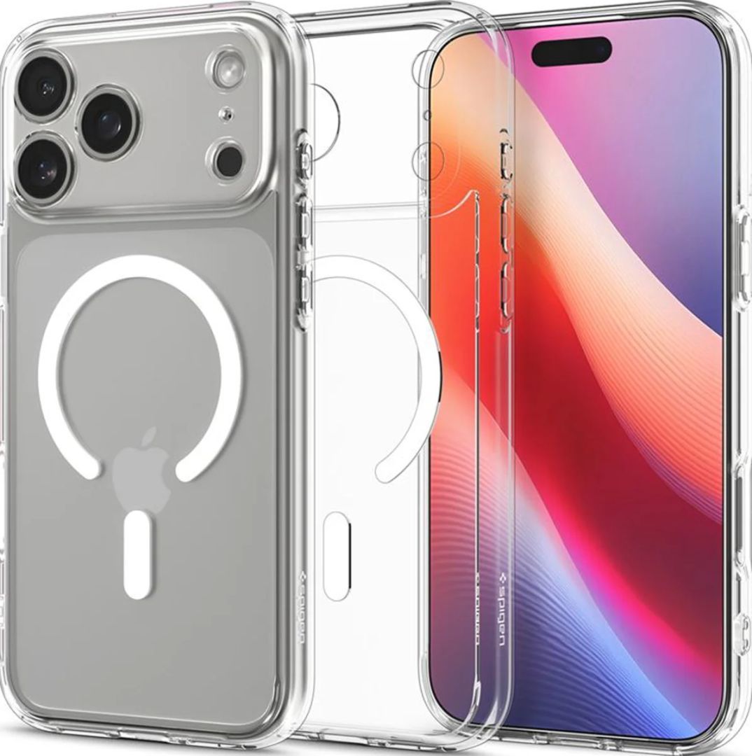 Spigen Ultra Hybrid MagSafe case for iPhone 17 Pro Max Clear White