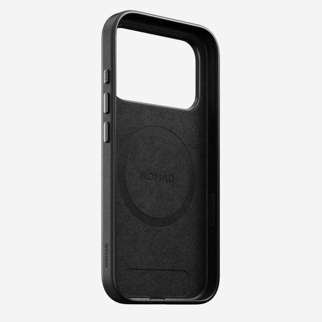 Nomad Traditional Leather Case for iPhone 17 Pro Black Nomad Traditional Leather Case for iPhone 17 Pro Black
