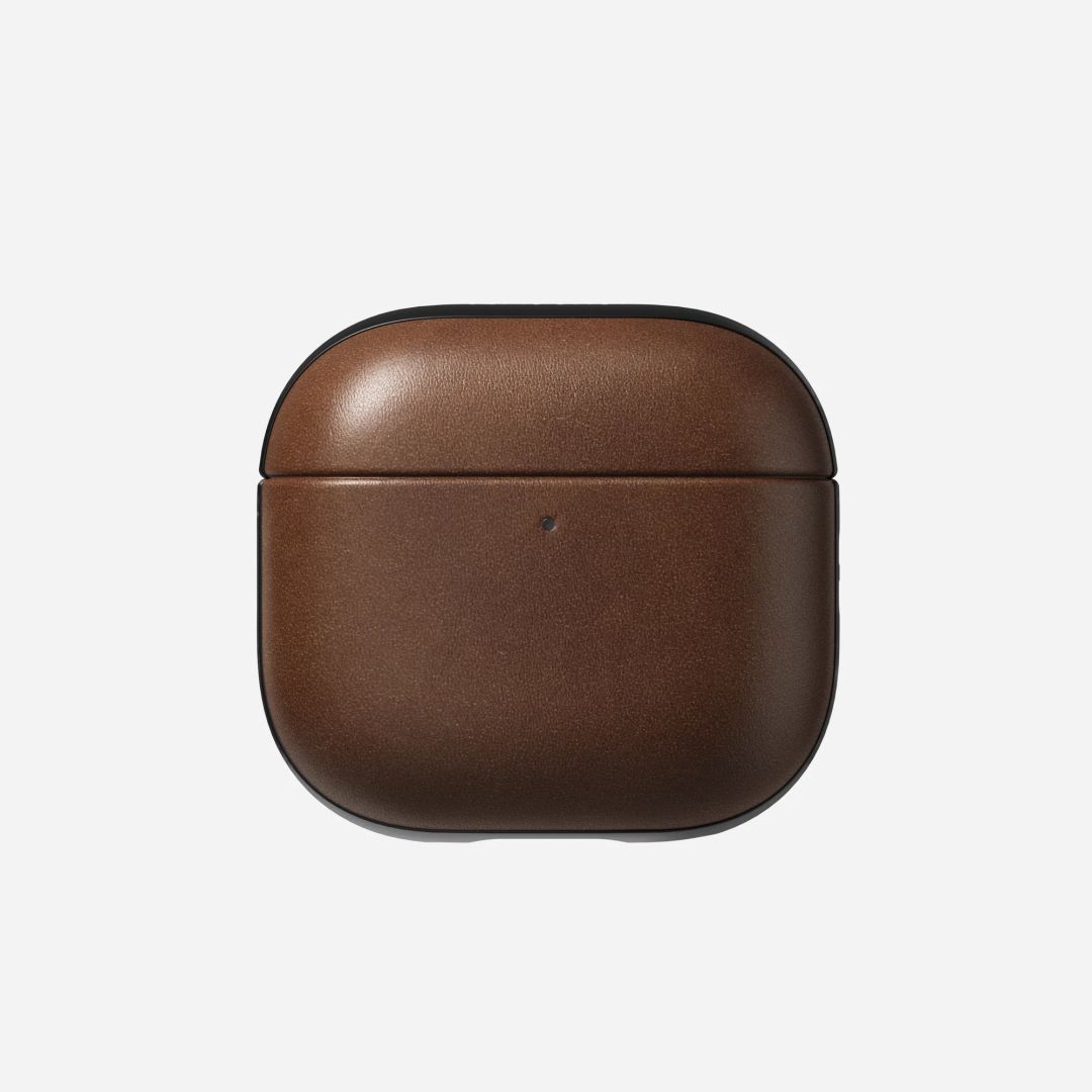 Nomad Modern Leather Case for Airpods 4 Brown