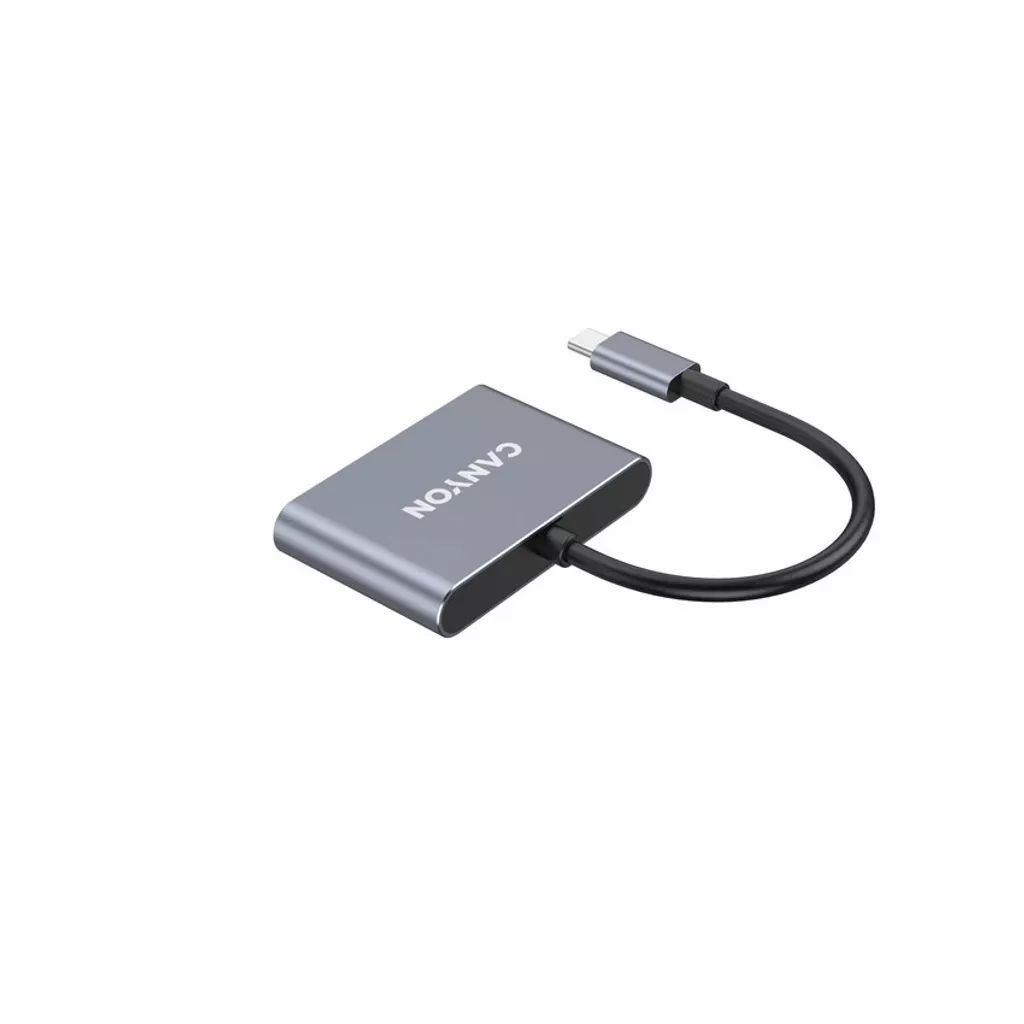 Canyon CNS-TDS3 3 Ports USB-C HUB Dark Grey