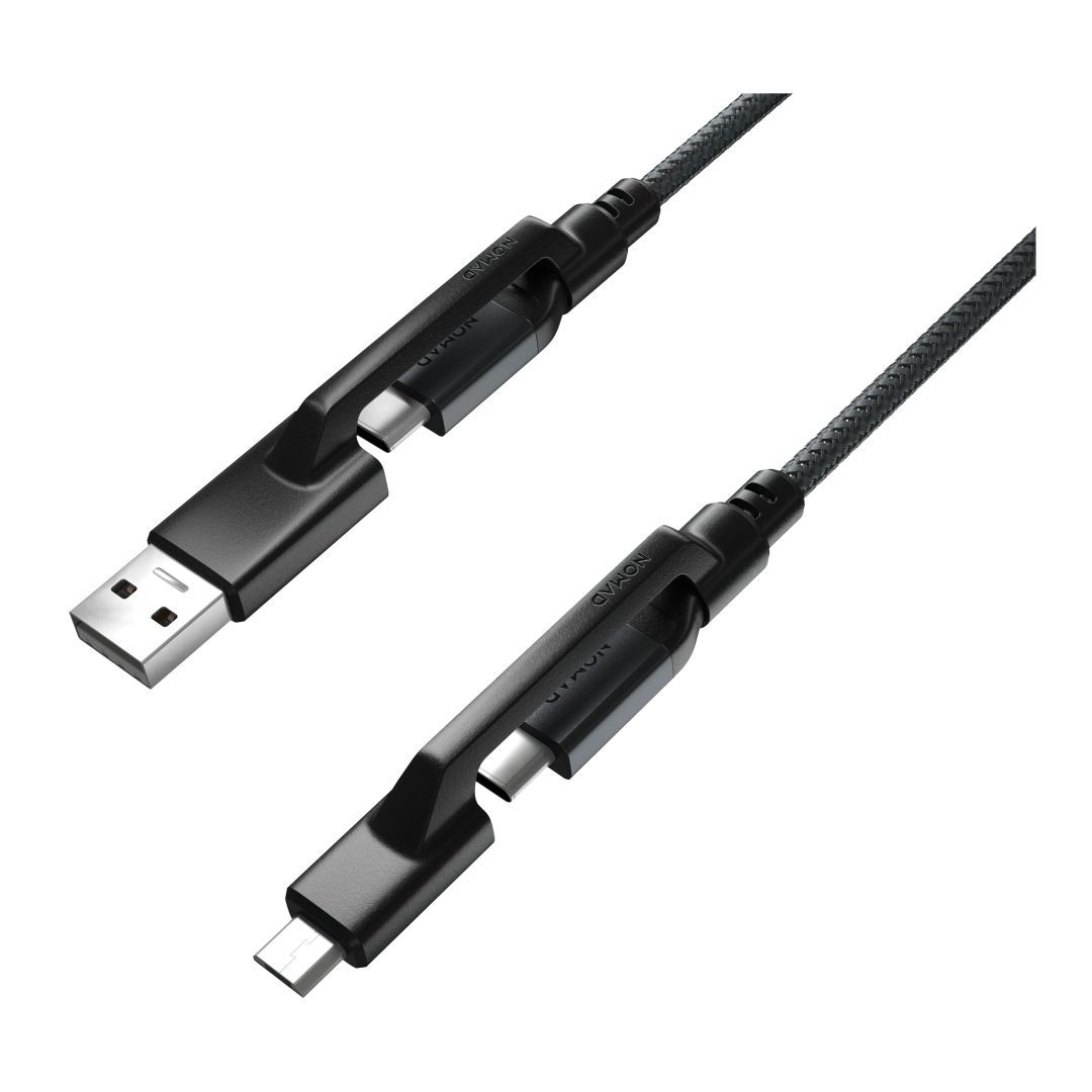 Nomad Universal Kevlar Cable USB-C 0,3m Carbide Nomad Universal Kevlar Cable USB-C 0,3m Carbide