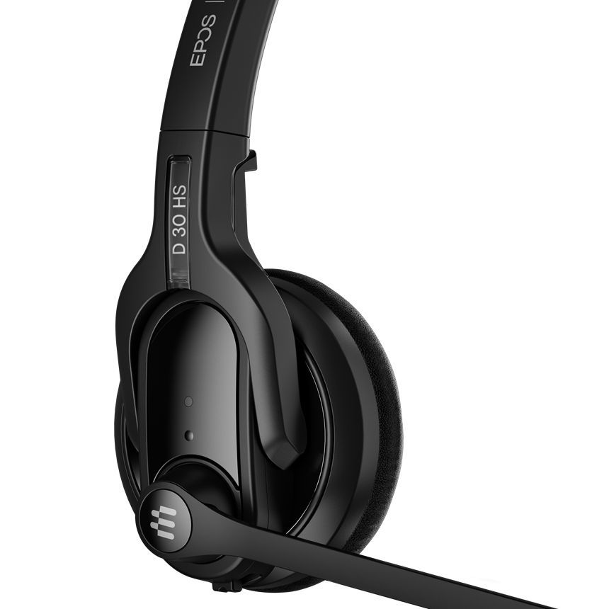 Sennheiser / EPOS IMPACT D 30 USB ML EU Wireless Headset Black Sennheiser / EPOS IMPACT D 30 USB ML EU Wireless Headset Black