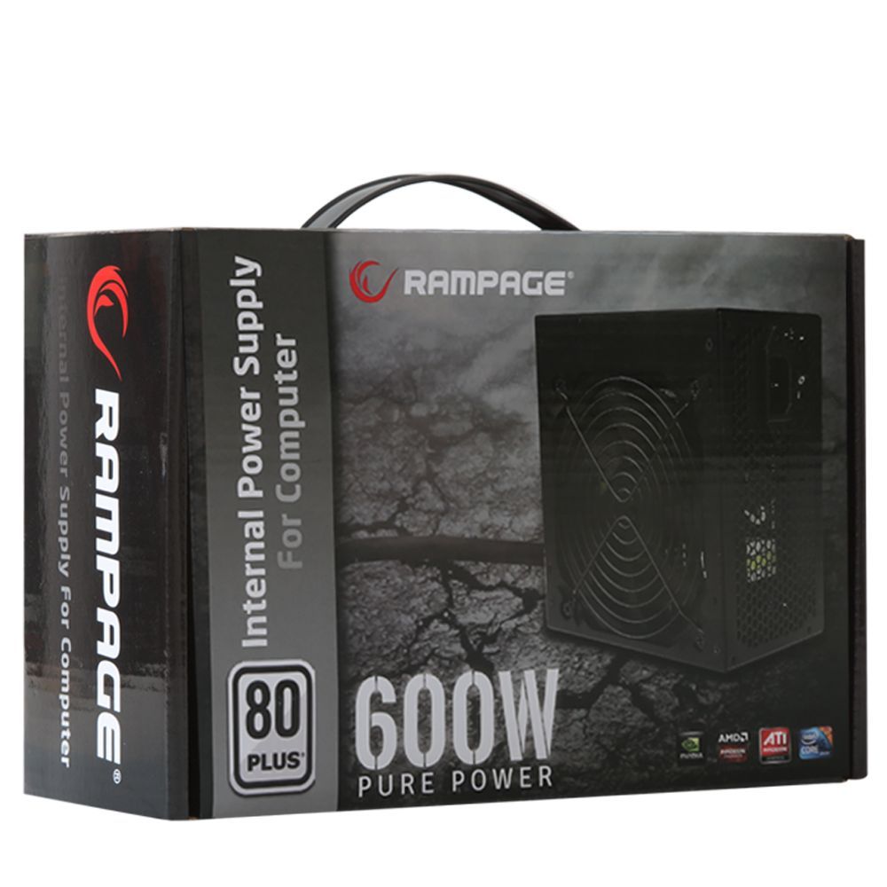 Rampage 600W 80+ RMP-600-80P Rampage 600W 80+ RMP-600-80P