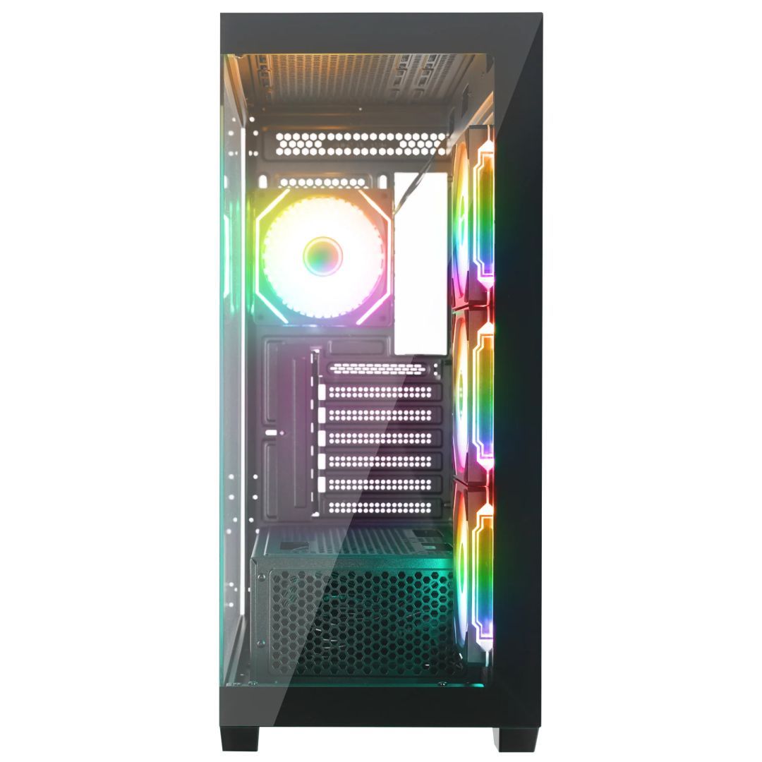 Rampage Hydra V4 RGB Tempered Glass Black Rampage Hydra V4 RGB Tempered Glass Black
