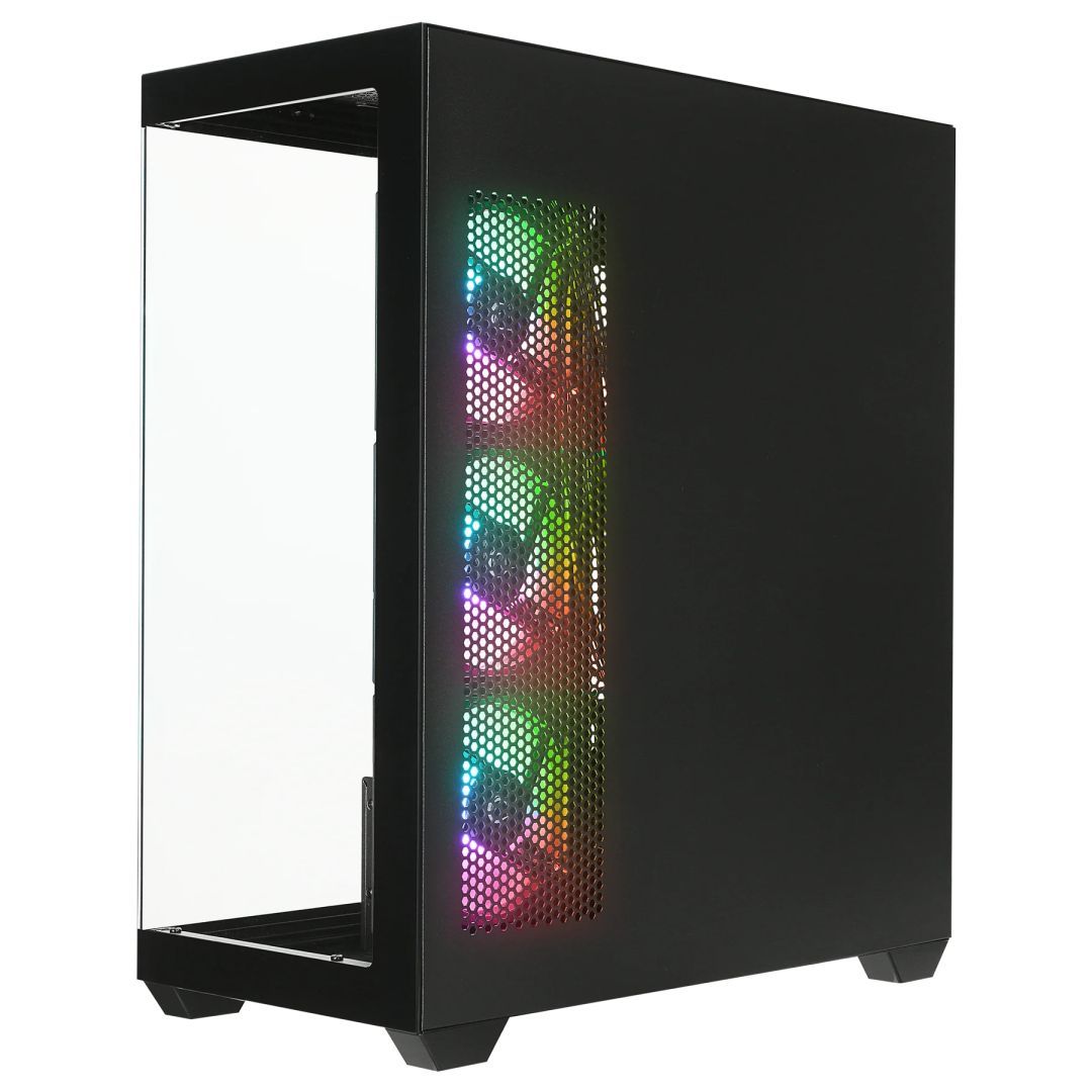 Rampage Hydra V4 RGB Tempered Glass Black Rampage Hydra V4 RGB Tempered Glass Black