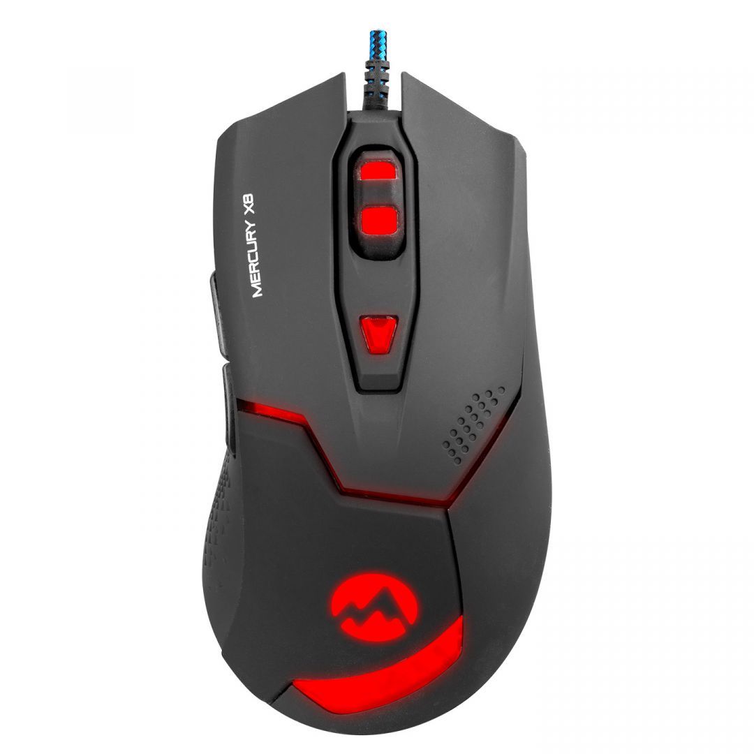 Everest Mercury X8 RGB Gaming Optical Mouse Black Everest Mercury X8 RGB Gaming Optical Mouse Black