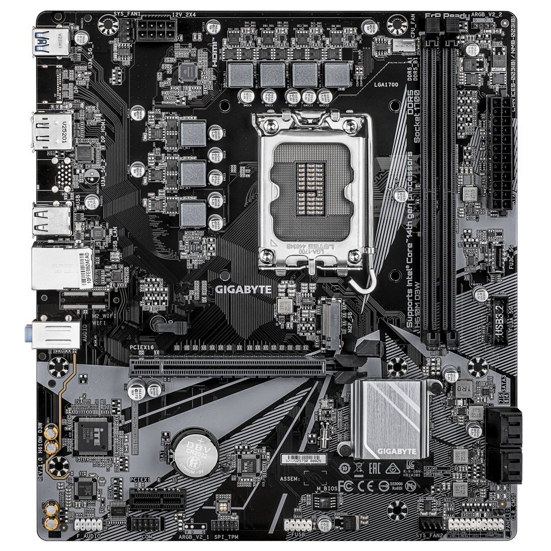 Gigabyte H610M D3W Gigabyte H610M D3W
