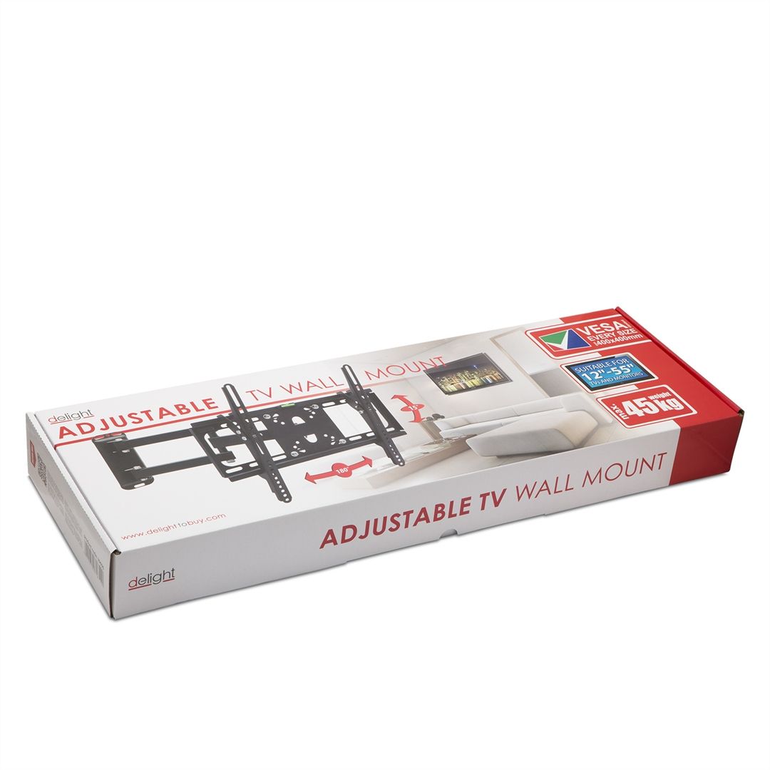 Delight LCD TV Wall Mount 12" - 55" Black Delight LCD TV Wall Mount 12" - 55" Black