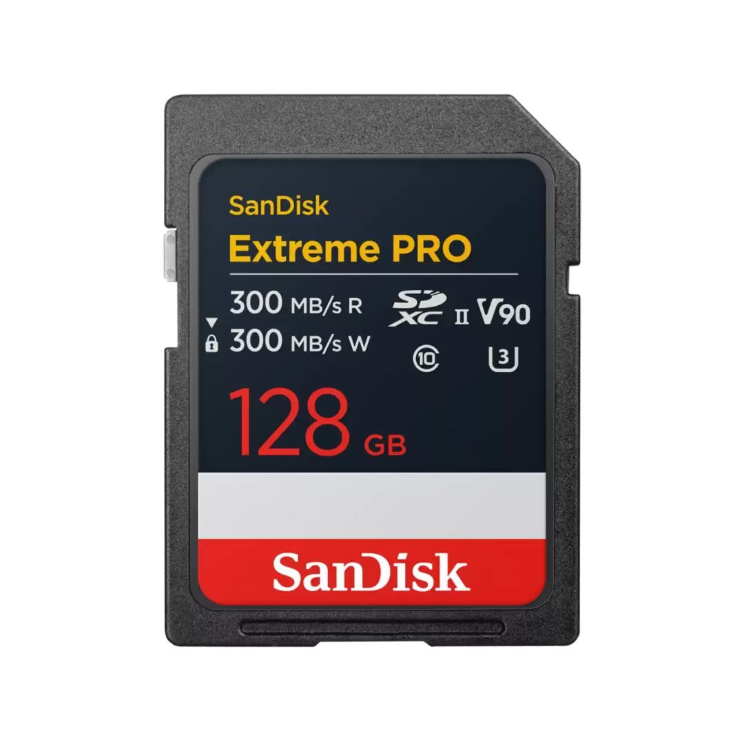 Sandisk 128GB SDXC Extreme Pro Class 10 U3 V90 Sandisk 128GB SDXC Extreme Pro Class 10 U3 V90