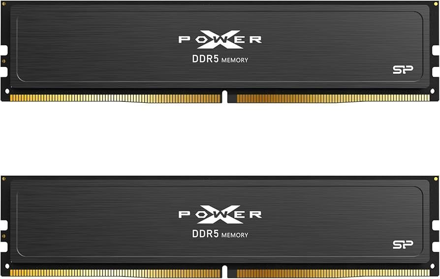 Silicon Power 64GB DDR5 6000MHz Kit(2x32GB) XPower Pulse Black Silicon Power 64GB DDR5 6000MHz Kit(2x32GB) XPower Pulse Black