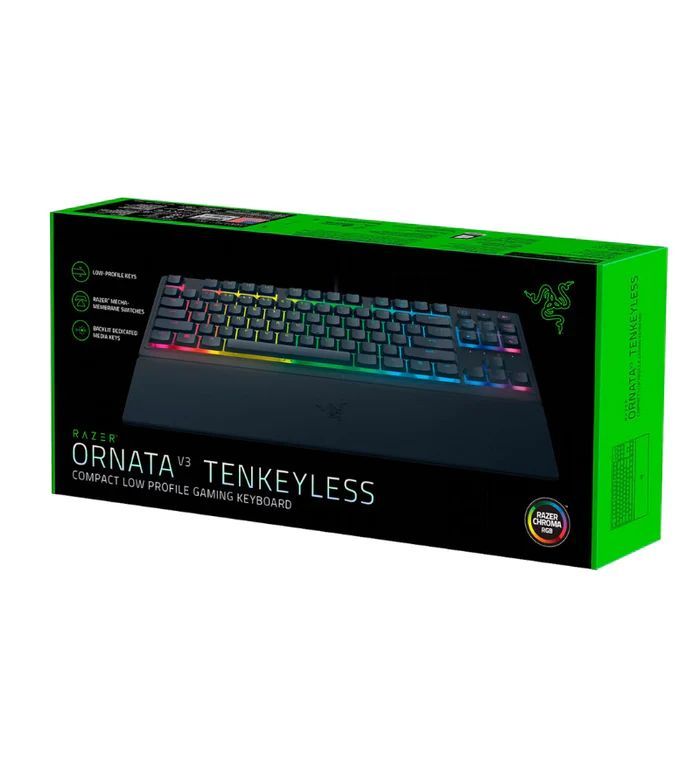 Razer Ornata V3 Tenkeyless RGB Black UK Razer Ornata V3 Tenkeyless RGB Black UK