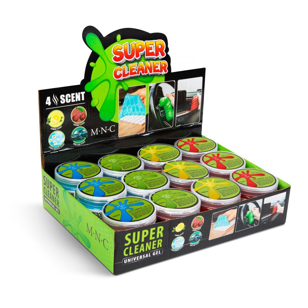 M.N.C Szuper tisztító gél műszerfalhoz, billentyűzethez 200g M.N.C Szuper tisztító gél műszerfalhoz, billentyűzethez 200g