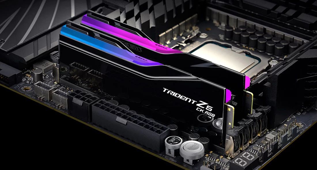G.SKILL 48GB DDR5 8400MHz Kit(2x24GB) Trident Z5 CK RGB Black G.SKILL 48GB DDR5 8400MHz Kit(2x24GB) Trident Z5 CK RGB Black