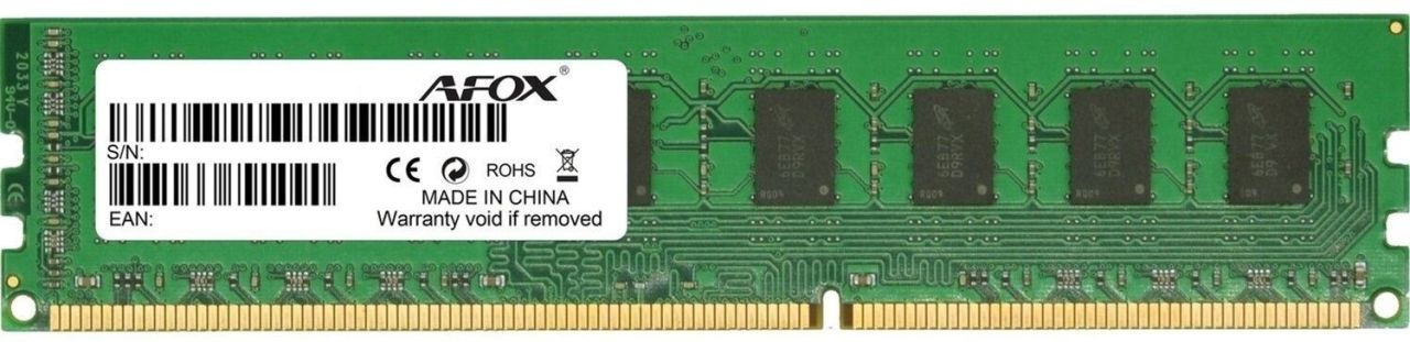 AFOX 8GB DDR3 1600MHz AFOX 8GB DDR3 1600MHz