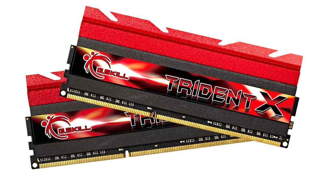 G.SKILL 16GB DDR3 2400MHz Kit(2x8GB) TridentX G.SKILL 16GB DDR3 2400MHz Kit(2x8GB) TridentX