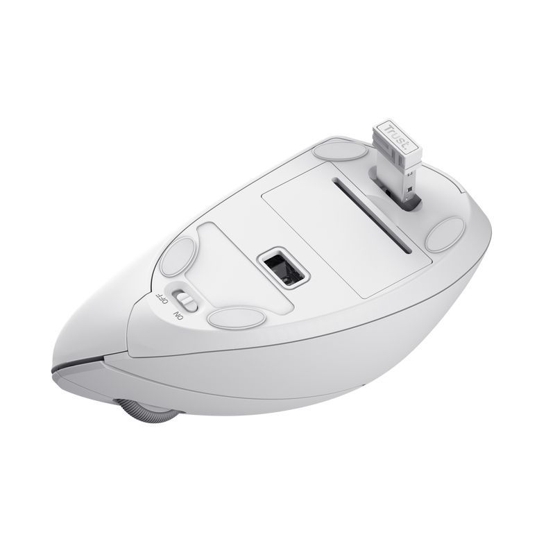 Trust Verto Vertical Ergonomic Mouse White Trust Verto Vertical Ergonomic Mouse White