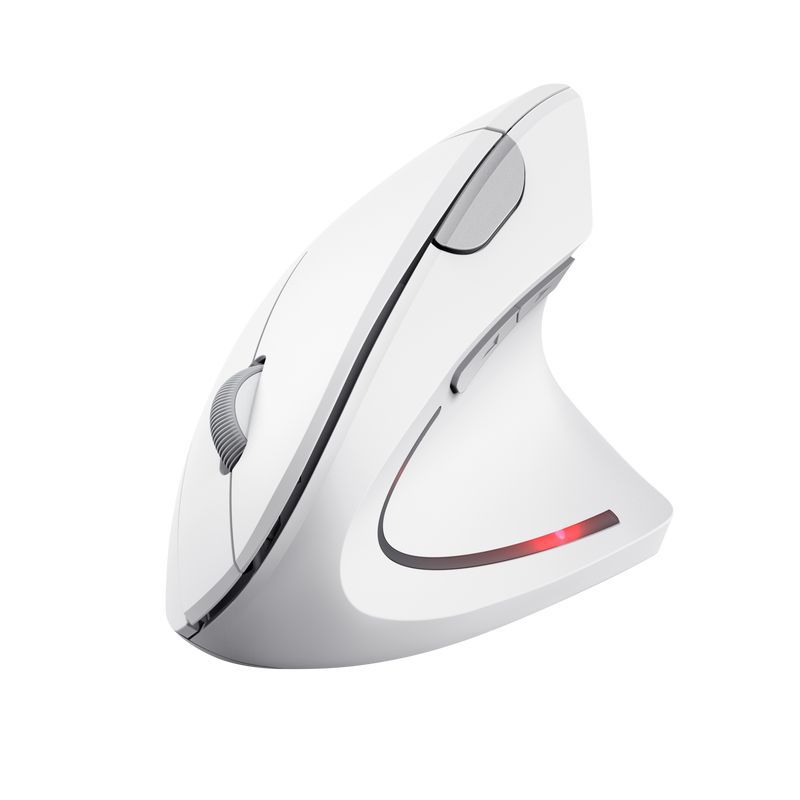 Trust Verto Vertical Ergonomic Mouse White Trust Verto Vertical Ergonomic Mouse White