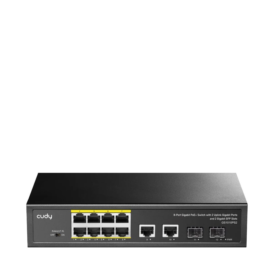 Cudy GS1010PS2 8-port PoE Switch Cudy GS1010PS2 8-port PoE Switch