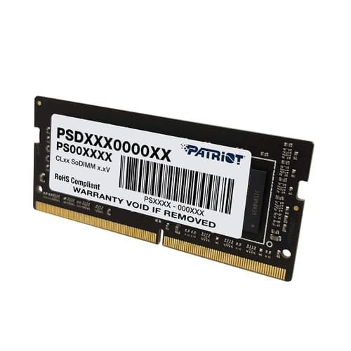 Patriot 8GB DDR4 3200MHz SODIMM Signature Line Patriot 8GB DDR4 3200MHz SODIMM Signature Line