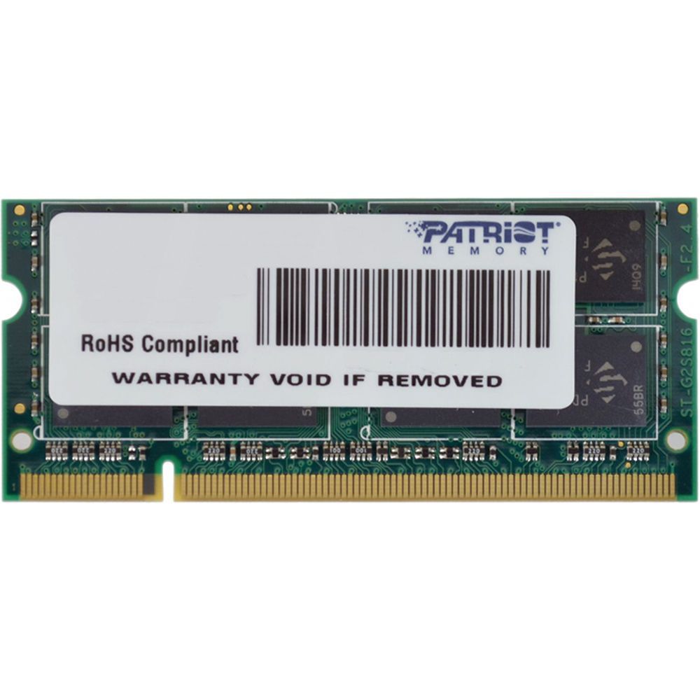 Patriot 2GB DDR2 800MHz SODIMM Signature Line Patriot 2GB DDR2 800MHz SODIMM Signature Line