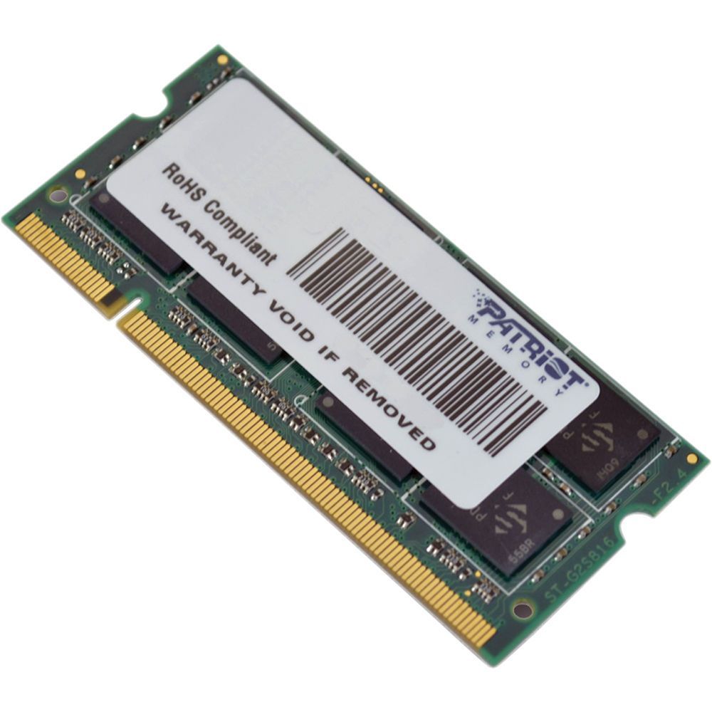 Patriot 2GB DDR2 800MHz SODIMM Signature Line Patriot 2GB DDR2 800MHz SODIMM Signature Line