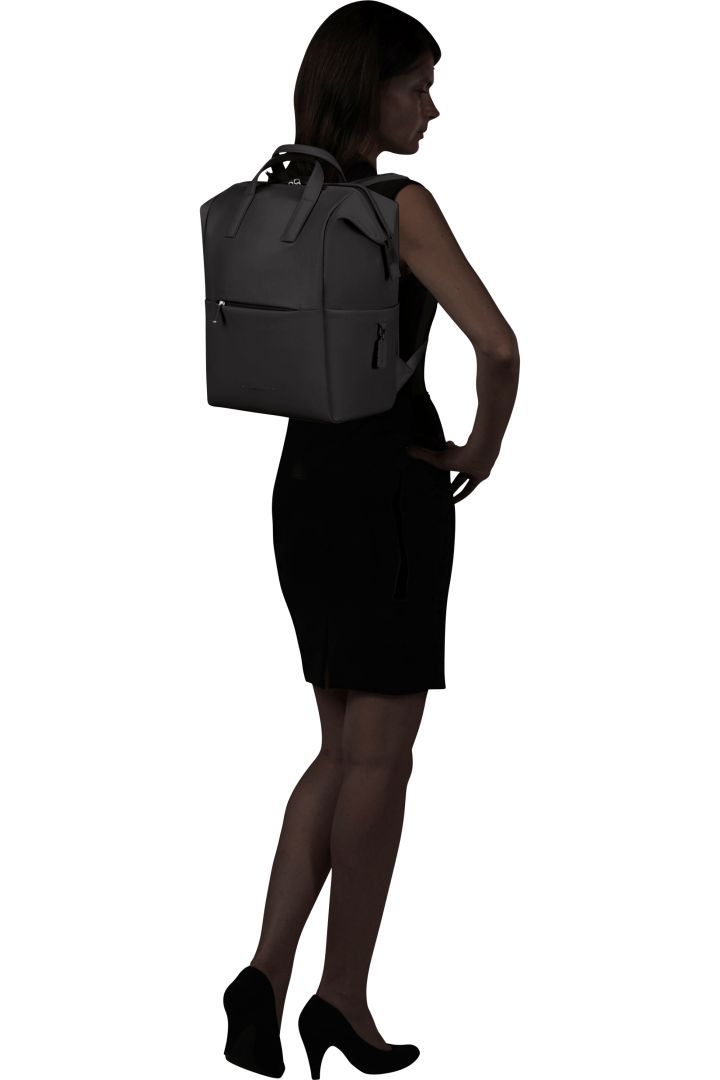 Samsonite 4Pack Laptop Backpack Square 14,1" Black